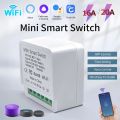 16A/20A WiFi Mini Smart Switch Module 2-way Control Cozy Life APP Remote Control for Alexa Home Automation Voice Control.
