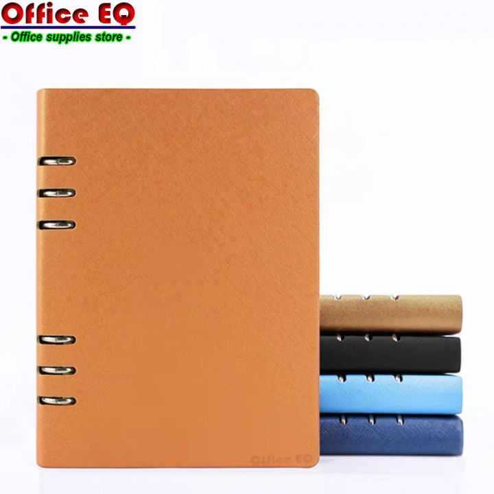 Notebook%20Journal%20file%20folder%20binder%20loop%20snake%20bone%20skin%20book%20detachable%20face%20thick%20leather%20book%20A5%20ready%20to%20ship%20-%20Image%203