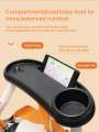 1PC Universal Baby Snack Tray for Stroller with Cup Holder, Infant Stroller Snack Tray with Cup Holder, Stroller Tray Attachment.