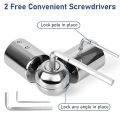 Adjustable Rod Connector – Heavy Duty Elbow Joint for Blinds & Curtain Rods | Hinged Corner Fitting | DREAM SELLER. 