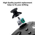 9 in 1 Joystick Replacement Kits for Xbox Series X/S Xbox One Controller with T6/T8 Screwdriver 3D Analog Thumbstick Repair Kit.