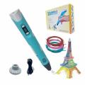3D Pen 3D Printing Pen PLA Drawing Printer Pen LCD Display with 3 Colors Random PLA Filament Refills, Art Crafts Gift for Kids Adults. 