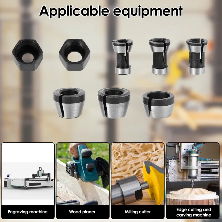 8/6Pcs%20Milling%20Cutter%20Collet%20Adapter%206/%206.35/8mm%20Trimmer%20Collet%20Chuck%20Router%20Bit%20Accessories%20Tool%20for%20Engraving%20Machine%20-%20Image%202