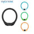 Bicycle Lock Anti-theft 4 Digit Password MTB Road Bike Safety Lock Portable Bicycle Number Lock Accessory Combination Padlock. 