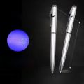 1PCS Multifunctional LED Light Ballpoint Pen Invisible Ink Pen UV Light Money Checking School Office Supplies Writing Tools. 