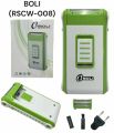 Electric Shaver| Boli Razor White And Green for Men (RSCW-008). 