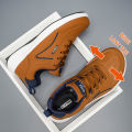 Men's Large Size Wide-Last Sports Shoes Outdoor Hiking Running Comfortable Casual Fashionable Training Shoes for Couples. 