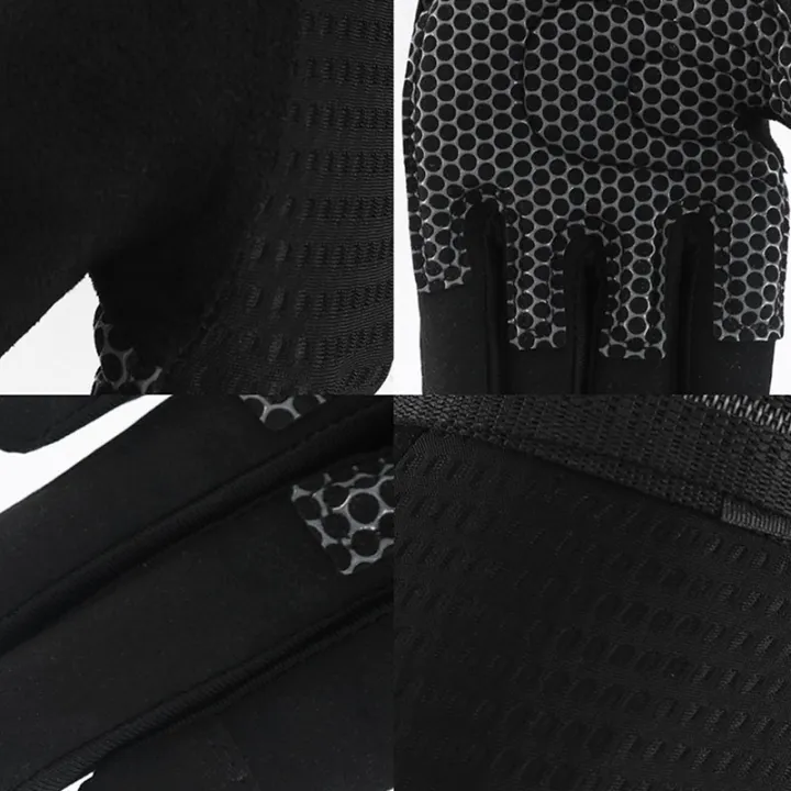 2PC/1PAIR%20GOUNOD%20Full-finger%20Fitness%20Glove%20Sport%20Breathable%20Wristbands%20Wear-resistant%20Barbell%20Equipment%20Weightlifting%20Iron%20-%20Image%203