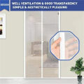 Anti Mosquito Fly Curtains For Doors Screen Magnetic Mosquito Net Door Window Automatic Closing Mesh For Kitchen Living Room.