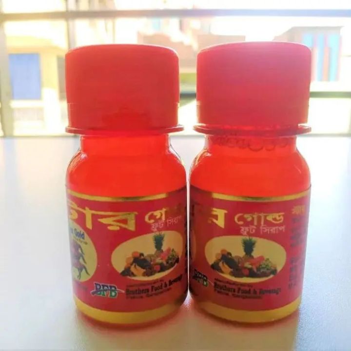 2 pcs Star Gold Fruits Syrup 40 ml 