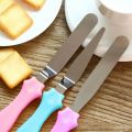 3 pieces set of stainless steel spatula palette knife lcing pastry kitchen tool cake knife size 10 inches. 
