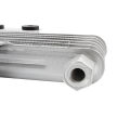 Motorcycle Oil Cooler 5 Row Radiator Dirt Bike 2t 125-250CC Engine Universal 4T M10 M12 Cooling Enduro Pit Bike Motocross Parts. 