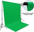 Green Screen 5x7 feet Backdrop Background For Photography without stand 5x7 ft Background, perfect for television, video production.