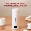 JFBONIN Electric Kettles Portable Tea Coffee Kettle Travel Boil Water Thermal Cup Anti-Scald Water Bottle English Menu. 