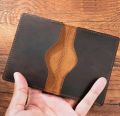Genuine Leather Card Holder Purse Real Leather Rfid Card Case Clutch Wallets Slots For Men  Mini Slim Short Purse. 