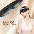 Sleep Eye Mask Weighted for Side Sleeper Men Women 3D Contoured Sleeping Mask No Eye Pressure 100% Blockout Soft Comfortable Eye. 
