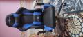 RESPAWN 110 Gaming Chair - Gamer Chair PC Computer Chair, Ergonomic Gaming Chairs, Office Chair with Integrated Headrest, Gaming Chair for Adults 135 Degree Recline with Angle Lock - Grey Fabric. 