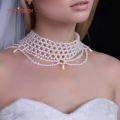 Tenoor Luxury New Pearl Necklace Woman Trend Collarbone Chain Luxuoso Bridal Special Necklace. 