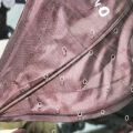 Baby Pushchs Rain Cover for Twins Clear Stroller Raincoat Wind Dust Shield. 