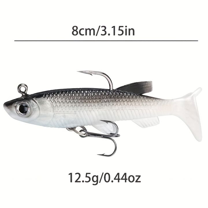 5pcs/Lot%20Jig%20Hook%20Silicone%20Soft%20Bait%20Set%20Swimbait%208cm%2012.5g%20Fishing%20Wobblers%20Artificial%20%20Baits%20for%20Pike%20Bass%20Lure%20Tackle%20-%20Image%203