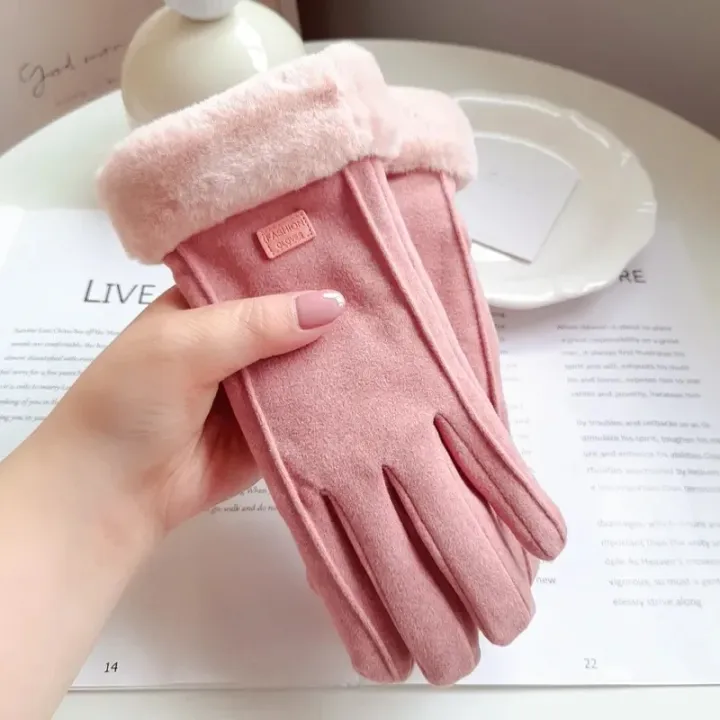 Women%20Winter%20Thick%20Plush%20Gloves%20Fashion%20Warm%20Suede%20Outdoor%20Guantes%20Lady%20Touchscreen%20Driving%20Gloves%20Sports%20Cycling%20Mittens%20-%20Image%204