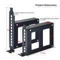 New Desktop Computer Case SSD HDD Hard Drive Bay PCI Card Slot Expansion Rack Suitable For 2.5-inch/3.5-inch Hard Drives.