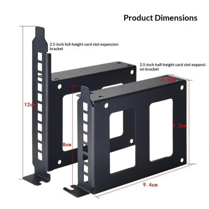 New%20Desktop%20Computer%20Case%20SSD%20HDD%20Hard%20Drive%20Bay%20PCI%20Card%20Slot%20Expansion%20Rack%20Suitable%20For%202.5-inch/3.5-inch%20Hard%20Drives%20-%20Image%203
