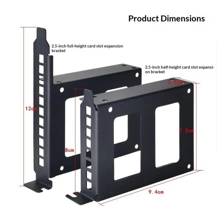 New%20Desktop%20Computer%20Case%20SSD%20HDD%20Hard%20Drive%20Bay%20PCI%20Card%20Slot%20Expansion%20Rack%20Suitable%20For%202.5-inch/3.5-inch%20Hard%20Drives%20-%20Image%203