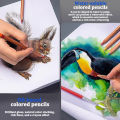 48/72/100/120/180Colors Pencils Professional Oil Wood Soft Watercolor Pencil For School Drawing Sketch Painting Art Supplies. 