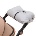 Winter Baby Carriage Pushchair Warm Fur Fleece Hand Cover Wind Waterproof Cart Muff Glove Stroller Accessories Pram Hand Muff. 