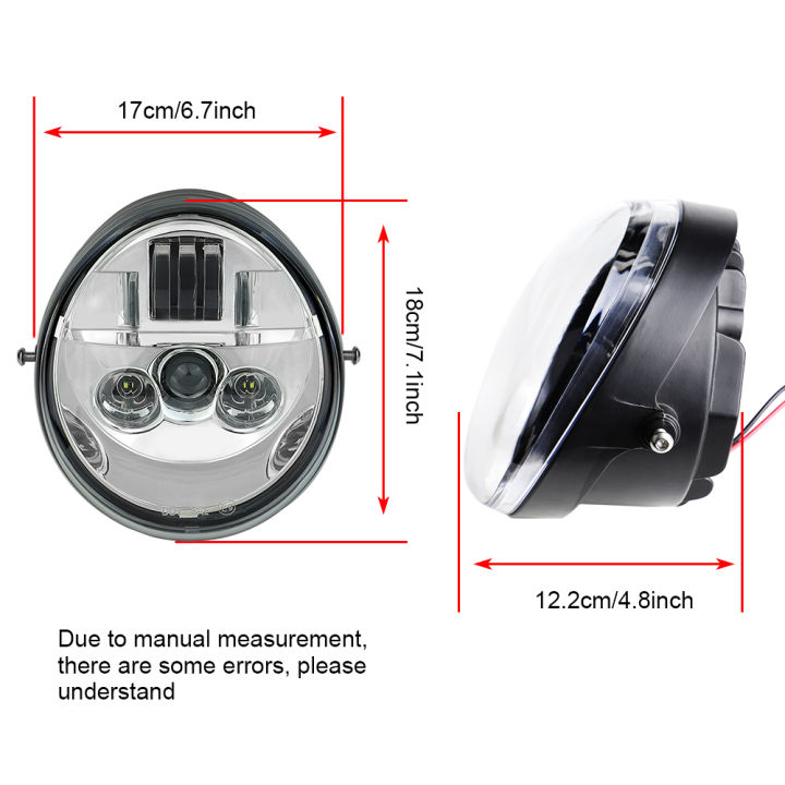 Motorcycle%20Front%20Headlight%20LED%20Light%20Hi/Low%20Beam%20Light%20for%20V%20Rod%20VRSCF%20VRSC%20VRSCR%202002-2017%20-%20Image%203