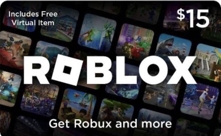 Roblox $15 Gift Card Code 1200 Robux
