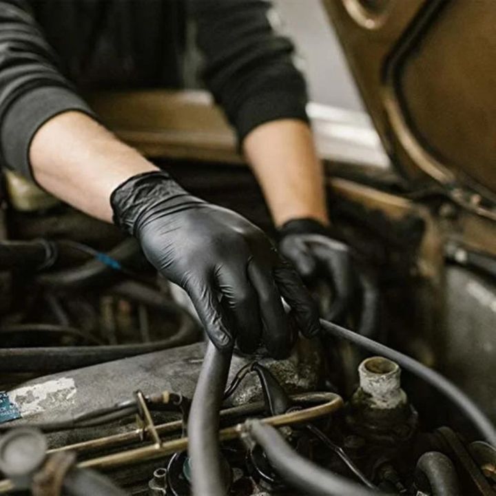 Black%20Nitrile%20Gloves%20Disposable%2050%20to%20100%20Pieces%20-%20Multi-Purpose%20Disposable%20Latex%20&%20Powder%20free%20Gloves,%20Durable%20Waterproof%20&%20Thickened%20for%20Kitchen,%20Medical,%20Photoshoot,%20Cooking,%20Cleaning%20&%20Mechanical%20Use,%20Synthetic%20Rubber,%20Tear%20&%20Chemical%20Resistant,%20Box%20-%20Image%207