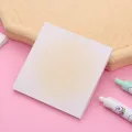 Gradient Macaron Color Sticker Student Convenient Message Sticker  Torn Office Notepad Note Pad  Stationery. 