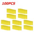 Fly Paper Stickers for Indoor House Plant, Fungus Killer Trap Gnat Catcher, Yellow Double Side Sticky Trap for Gnat, Fruit Fly,. 