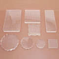 Clear Acrylic Stamp Block Use Clear Cling Mounted Rubber Stamp DIY Scrapbooking Clear Photo Album Decorative Handmade Tools. 