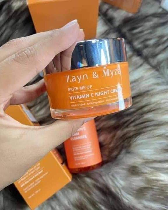 Zyan and Myza vitamin c Night Cream