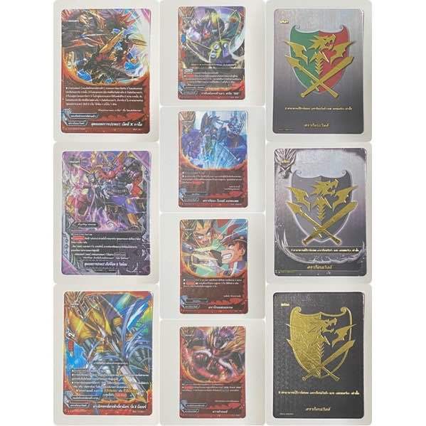 Buddyfight genuine copyright Thai split card set fd03 (Dragon World)