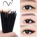 50pcs/lot Reusable Gel Liner Nail Art Brushes Painting Pen Disposable Eyeliner Beauty Eyeline Makup Tools.