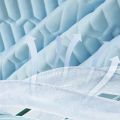 Cool Feeling Mattress Cover Single/Double/Queen Bed Sheet Summer Cool Pad Mat Elastic Band Four Corners Bedspreads.