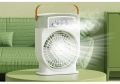 Mini rechargeable AC /DC air cooler fan. 