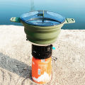 2.5L Silicone Folding Kettle Camping Teapot Portable Coffee Tea Cooking Pot Mini Boiling Water Pot for Outdoor Picnic Tableware. 