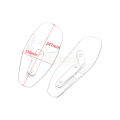 Motorcycle 1Pair Smoke Clear Handle Bar Hand Guard Cold Protector Wind Deflector Shield For Honda/Yamaha/Suzuki.