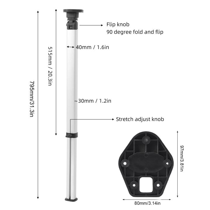 RV%20Telescopic%20Folding%20Table%20Legs%20Aluminum%20Alloy%20Adjustable%2020-30in%20Space%20Saving%20Detachable%20for%20Camper%20Van%20Boat%20Trailer%20Furniture%20-%20Image%203