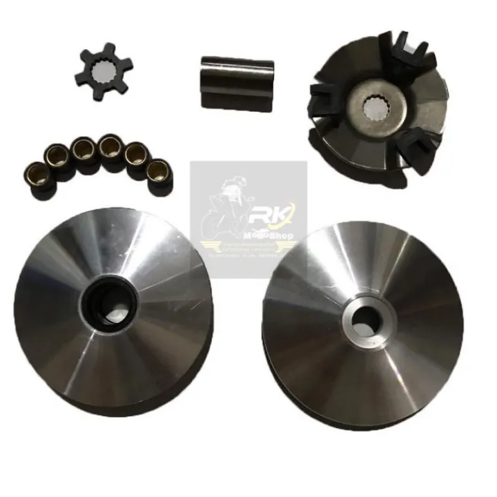 (Mio/fino/%20NOUVO-MX)%20front%20belt%20drive%20wheel%20set,%20large%20bowl,%20original%20pellet%20bowl%20+%20nut%20+%20Bush%20+%20patch%20with%20+%20propeller%20plate%20(large%20set)%20Z%20-%20Image%204