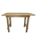 Strong wooden small kitchen table. 