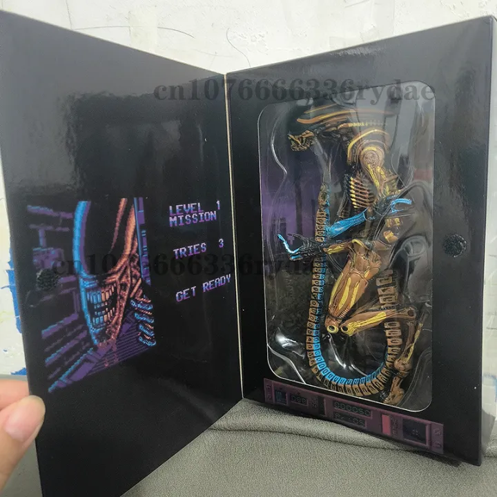 NECA%20Alien%20Blue%20Alien%20Xenomorph%20Figma%20Predator%20Toy%20Ripley%20Action%20Figure%20NECA%20Model%20Toy%20%2018CM%20-%20Image%202