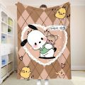 P-Pochaccoes Picnic Blanket Fluffy Soft Blankets and Throws Sofa Blankets for Bed Summer Comforter Bedspread on the Bed Anime &. 
