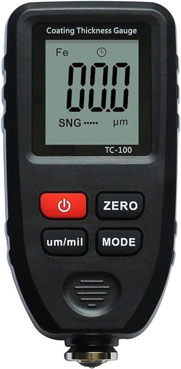 Paint Thickness Gauge TC100 Car Coating Thickness Meter for Used Car Buyers, Paint Mil Thickness Meter Gauge Check The Car’s Original Coating Auto Car Paint Meter