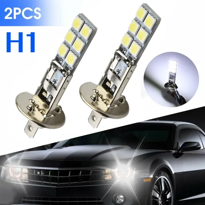 2pcs%20H1%20LED%20Headlamp%20Bulb%206000k%2055W%20High%20Low%20Beam%20White%20Headlight%20Fog%20Driving%20Light%20Daytime%20Running%20Bulb%20For%20Car%20Part%20-%20Image%203